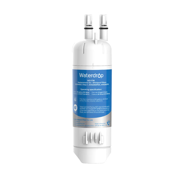 WATERDROP EDR1RXD1 REPLACEMENT FOR EVERYDROP® FILTER 1 WHIRLPOOL® W10295370A - Brand New