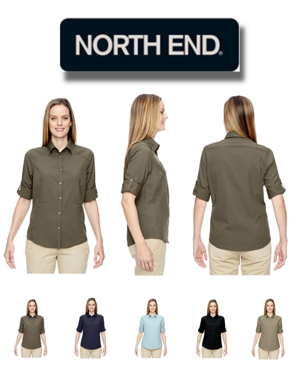 North End Ladies' Excursion Concourse Performance Shirt 77047 New