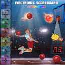 MAYSIDA REMOTE CONTROL BASKETBALL HOOP INDOOR FOR KIDS OVER THE DOOR BASKETBALL - Like New