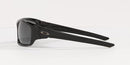 Oakley OO9236 Valve Rectangular Sunglasses Polarized - Black/Grey Black Iridium - Like New