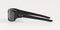 Oakley OO9236 Valve Rectangular Sunglasses Polarized - Black/Grey Black Iridium - Like New