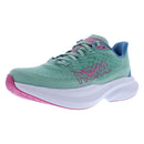 HOKA WOMENS MACH 6 - SIZE: WOMEN 6.5 (AU/UK W5) - JADEITE / ALPINE BLUE - Like New
