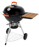 PROQ CHARCOAL KETTLE BBQ GRILL WITH SIDE TABLE (RODEO ST-57), 22" - Like New