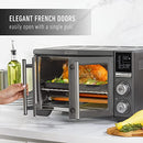 CALPHALON PERFORMANCE COUNTERTOP FRENCH DOOR AIR FRYER OVEN - Stainless Steel - Like New
