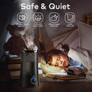 Valuta Humidifiers for Bedroom 4L Cool Mist Humidifier Top Fill Oil - BLACK - Like New