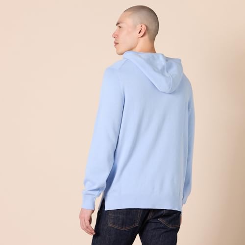 AEMN20310F24 Amazon Essentials Men's Relaxed Fit Hooded Sweatshirt Powder Blue M - Brand New