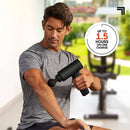 SHARPER IMAGE POWERBOOST SPORT PERCUSSION HANDHELD MASSAGER - BLACK - Like New