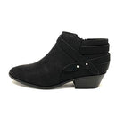 SODA SWEETEN WOMEN'S FASHION ANKLE BOOTIE HEEL SIZE: WOMEN 8 BLACK SWEETEN - Like New