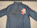 CANADA WEATHER GEAR MEN'S 1/4 ZIP BIRDSEYE SWEATER - SIZE: MEN XL - BLUE - Brand New