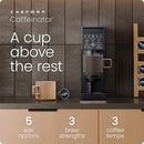 CHEFMAN CAFFEINATOR SINGLE SERVE COFFEE MAKER, RJ14-DB-MID-WM-MIDNIGHT/BLK - Like New