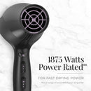 REMINGTON D3190 DAMAGE PROTECTION HAIR DRYER, 3 PIECE SET - BLACK - Like New