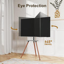 ECOTINY Tripod Easel TV Stand for 43 to 65 Inch LCD LED OLED Screen, HW1074BK - Like New