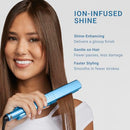 BABYLISSPRO 1 1/4" DIGITAL IONIC FLAT IRON HAIR STRAIGHTENER - BLUE - Like New