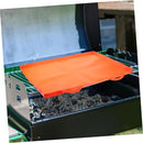 LABRIMP HEAVY DUTY SILICONE GRIDDLE MAT REUSABLE GRIDDLE COVER - ORANGE - Like New