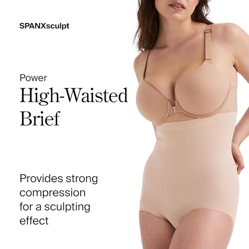 2746 SPANX Women Higher Power Panties, Soft Nude, Size 2X - Brand New