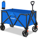 Collapsible Folding Wagon Heavy Duty,Foldable Utility Cart with Wheels,Large - Like New