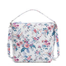 VERA BRADLEY COTTON OVERSIZED HOBO SHOULDER BAG 37262-18752 - MAGNIFIQUE FLORAL - Brand New