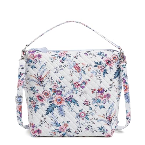 VERA BRADLEY COTTON OVERSIZED HOBO SHOULDER BAG 37262-18752 - MAGNIFIQUE FLORAL - Brand New