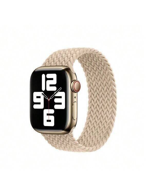 APPLE WATCH 41MM BRAIDED SOLO LOOP SIZE 9 BEIGE - Brand New
