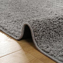 Tchdio High Pile Shag Solid Grey Area Rug 8*10 ft B0C3VTB138 - Brand New