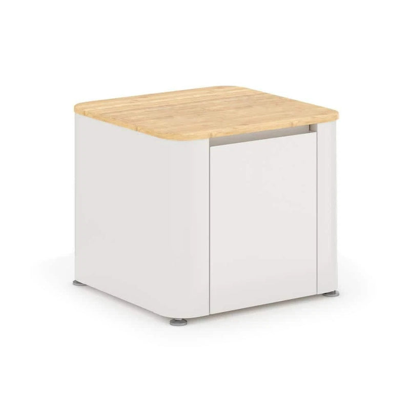 EVEREST 22 GAUGE METAL FREESTANDING CABINET COMPACT - CLOUD WHITE - Like New