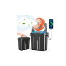 AUSIC 2026 UPGRADED 10″ 9L OSCILLATING PORTABLE MISTING FAN MAX 55HRS - ORANGE - Like New