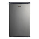 WHIRLPOOL 4.3 CU FT MINI REFRIGERATOR STAINLESS STEEL WH43S1E - - Scratch & Dent