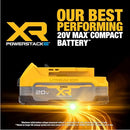 DEWALT 20V MAX POWERSTACK COMPACT BATTERY (2 PACK) DCBP034-2 - YELLOW - Brand New