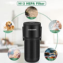 LASHAHOPE AIR PURIFIER FOR HOME H13 TRUE HEPA FILTER LASHAHOPE-7001 - BLACK - Like New