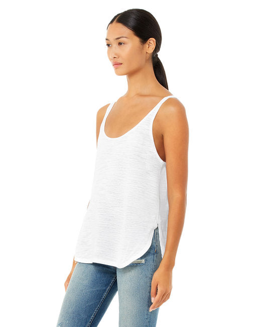 B8802 Bella Canvas Ladies Flowy Side Slit Tank New