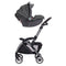 Graco SnugRider Elite Car Seat Carrier Lightweight Frame Travel Stroller - BLACK - Like New