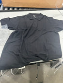 GALAXY BY HARVIC MEN'S SHORT SLEEVE POLO SHIRT SIZE XL - SIZE: MEN XL - BLACK - Brand New