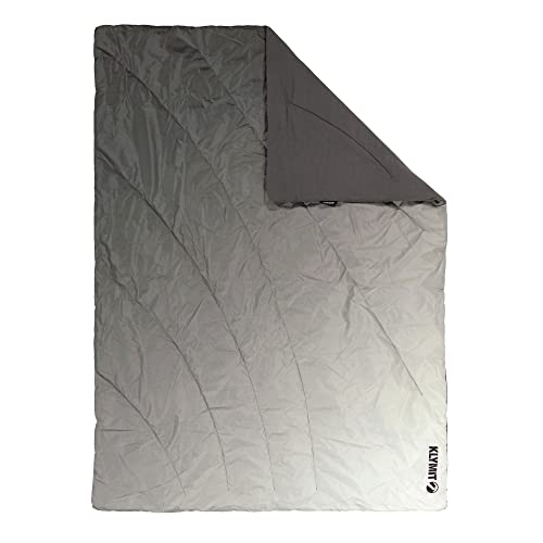 KLYMIT HORIZON OVERLAND PACKABLE CAMPING BLANKET COMFORTER 13HOGY01C - GRAY - Brand New