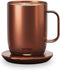 EMBER TEMPERATURE CONTROL SMART MUG 2 14 Oz CM191405US - COPPER Like New