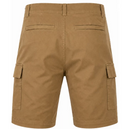 BLU ROCK MEN'S SUPER STRETCH CARGO SHORTS - SIZE: MEN 36 - TIMBER - Brand New