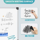 PAPORIA 36" X 24" WHITE BOARD ALUMINUM FRAME MAGNETIC HANGING VS213-2 - WHITE - Brand New