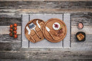 855-04-512 Picnic Time NFL Cleveland Browns Circo Cheese Board & Knife Set - Like New