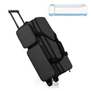 CURMIO Rolling Carrying Case Wheels Cricut Explore Air 2/Cricut Maker - Black - Brand New