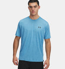 UNDER ARMOUR UA TECH VENT SS MEN L BLUE 1376791 - Brand New