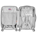OLYMPIA U.S.A DENMARK 22" EXPANDABLE LIGHTWEIGHT CARRY ON SUITCASE - TEAL - Brand New