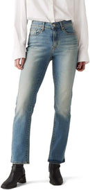 LEVI'S WOMEN'S CLASSIC STRAIGHT JEANS - SIZE: WOMEN 12 M - CAVE WALL - Like New