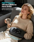 AJHDM22 ALLJOY HAND MASSAGER WITH HEAT AND COMPRESSION CORDLESS - BLACK - Like New
