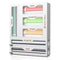KOCWELL BAG ORGANIZER PLASTIC WRAP DISPENSER WITH CUTTER, 6 IN 1 KITCHEN - WHITE - Brand New