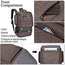 18.4 Inch Laptop Backpack,BRINCH Water Resistant Large Travel Backpack - Brown - Brand New