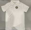 KICK START GEAR MEN MOISTURE WICKING PIQUE POLO SHIRT - SIZE: SMALL - WHITE - Brand New