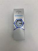 CALLAWAY GOLF SUPERSOFT GOLF BALLS - 3 BALLS - WHITE - Brand New