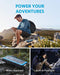 ANKER POWERCORE SOLAR 20000 18W USB-C POWER BANK 20,000 MAH - BLACK/BLUE - Like New
