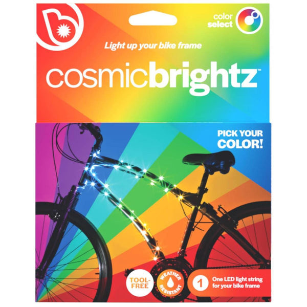 BRIGHTZ COSMIC LED BIKE LIGHT COLOR MORPHING: ABS MATERIAL - MULTICOLORS - Like New