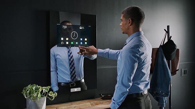 Capstone Touch Screen Smart Mirror 33" x 23" Standard WI-FI - - Scratch & Dent
