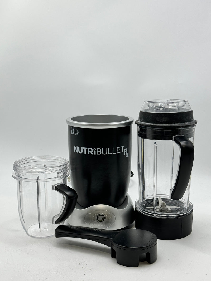 NutriBullet RX NB -301S Powerful Blender - BLACK/SILVER Like New